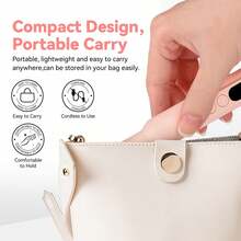 Portable Electric Nail Drill, Cordless Rechargeable Nail File With Base & Multiple Drill Bits, For Gel Acrylic Nails, Manicure Pedicure At Home Salon, Ideal Daily Use & Holiday Gift For Women - 粉色 - 查看 8