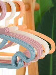 5/10/20 Stücke Plastik Baby Kleiderbügel für Jacken, Kinderschrank Organizer, Kleideraufhänger, tragbare Präsentation, Heimdekoration