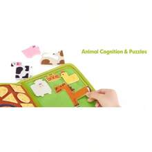 Felt Busy Books Children's Cognitive Educational Enlightenment Unbreakable Felt Books DIY Farm Stories Toy Books