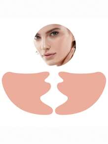 1 Pair V-Shaped Face Silicone Anti-Wrinkle Lifting Tape, Physical Face Lifting Patches
