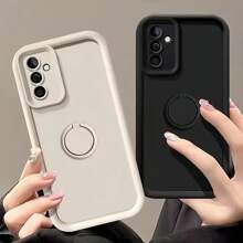 1pc Stair-Shaped Frame Dopamine Grip Phone Case, Soft Protective Cover With Cute Cartoon Design, Compatible With Apple 12/13 Pro Max, Redmi 14C 4G, Honor X7, Galaxy A56 5G, Infinix Smart 8, Infinix Hot 40i, Transsion Spark 20/20C/Go 2024, Redmi Note 14 5G, Moto E22/E22i, OPPO A54