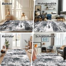 Il letto orlato lava il tappeto vintage Il soggiorno, la camera da letto, la cucina, la mensa e la camera dei bambini hanno un design interno protettivo e una moquette che ora copre i rivestimenti floreali