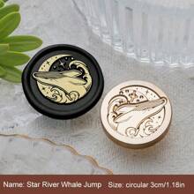 1 Pc, Various Animal Series, Removable Wax Seal Heads, Deer/Cat/Dog/Squirrel/Hedgehog And Other Animals, Suitable For Envelope Letter Paper, Wedding Invitations, Parties, Wine Packaging, DIY Craft Seal Decoration, Gift Decoration, Graduation Parties, Anniversaries, Various Festive Gifts,Back To School,School Supplies