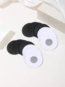 100 片装黑色一次性乳贴，马拉松专用，医用级，防汗，防擦伤，男女通用 - 黑色 - 查看 6