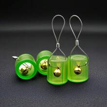 1 pieza Objetivo de campana colgante para práctica de tiro con tirachinas para exteriores, campanas transparentes, regalo de fiesta y cumpleaños para hombres y mujeres