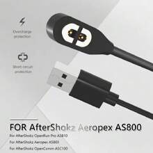 Bone Conduction Headphones Charger For Aftershokz Aeropex AS800/ S803/ S810 Shokz OpenRun Pro Magnetic USB Charging Cable