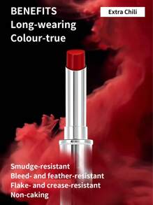 MAC MAC Locked Kiss 24-Stunden Lippenstift Farbe Extra Chili 1,8g/0,06 Oz - Ein Kussresistenter und transferbeständiger Lippenstift mit 24 Stunden Halt und einer satten matten Farbe