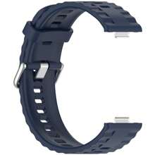 Silikon Reifen Armband kompatibel mit Huawei Watch Fit4/Fit 4 Pro Bändern, strapazierfähiges Armband, kompatibel für Huai Watch, 3 Ersatzarmband, weich und bequem, Sportarmband für Herren und Damen