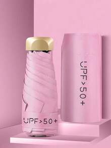 小折叠伞，迷你口袋防水便携旅行伞，遮阳伞女士防晒UV防晒伞二合一迷你六折超轻小巧便携，迷你旅行伞，小巧便携晴雨两用伞，遮阳，99%防紫外线，男女适用，结构耐用，防晒防雨