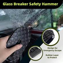 多功能车门钩踏板，通用型，防滑可折叠轨道，带玻璃破碎器，承重能力高达 400 磅，适用于轿车、SUV、越野车和卡车，通用车门支架、车门踏板、跑道