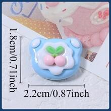 6pcs Cartoon Animal & Strawberry Decorative 3D Magnetic Stickers, Creative Fridge Magnets, Cute Decor Pieces For Office, Kitchen, Whiteboards, Storage Cabinet, Dishwasher, Home Decoration, Valentine's Day Gift