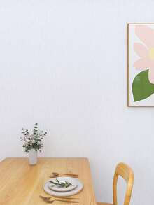 1 Roll Pure White Wallpaper Of Self-Adhesive Peelable Wallpaper, Wall Decor, Room Decor Stickers, Vinyl Decals, Vinyl Stickers, Suitable For DIY Renovation Of Bedrooms, Bathrooms, And Tile Decals. Waterproof PVC Stickers To Decorate Your Room, Birthday Gifts, Graduation Gifts (Width:17.5/19.7in) - Beige - View 31