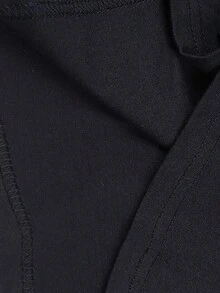 Camiseta cómoda de verano para hombres, camiseta de manga corta con estampado de patrón de animal lindo, top casual de moda para la vida diaria - Negro - Ver 4