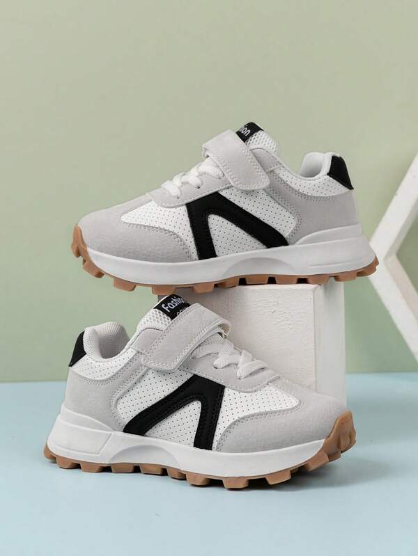 1 Pair Unisex Classic Style Casual Sneakers, Korean Fashion Teenagers Student Sport Shoes, Minimalist Style Suitable For Daily Wear, All Seasons