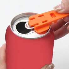 SHEIN X Milania 4pcs Can Openers - Easy - To - Grip Design For Kitchen, Camping, And Party | Suitable For Beer, Soda, And Soup Cans | Compact, Dust - Proof, And Portable