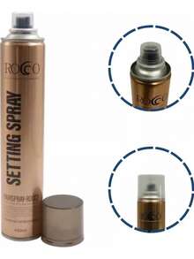 Spray fijador para cabello Volumania 450ml - Negro - Ver 2