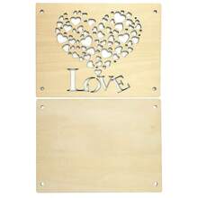 Suport de bani din lemn pentru cadouri de dragoste, card de dorințe în numerar LOVE, pandantiv ornament pentru decorarea casei, pentru familie dragă, decorare nuntă, cadou de ziua mamei, cadou de ziua tatălui, cadou de aniversare, plin de dragoste