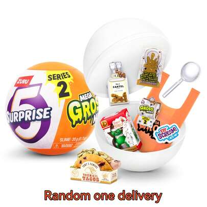 ZURU 5 Surprise Mega Gross Minis Series 2 , Boys, Mystery, Collectible, Mini, Parody