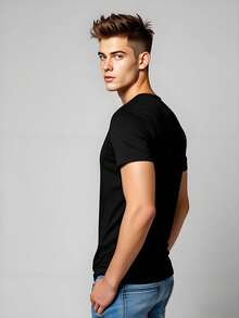 ALCHEMY-BYTE T-Shirt: Mad Scientist At Work Tee - Black - View 2