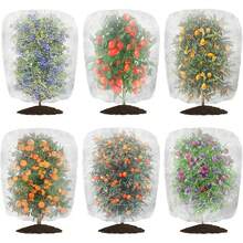 حقيبة شبكة مضادة للحشرات لنبات البستان ، غطاء شبكي مقاوم للحشرات للأشجار المثمرة وللحديقة قطعة واحدة