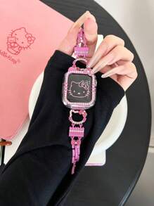 Sanrio 1 pieza Funda protectora para con diamantes incrustados estilo Hello Kitty de Sanrio