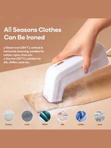 NV310A Portable Steam Iron Handheld Clothes Steam Iron For Home Travel Office UK Standard
