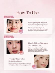 JOOCYEE CREAM BLUSH DUO 2-In-1 Highlighter & Blush - M256 Sweet Apricot - View 7