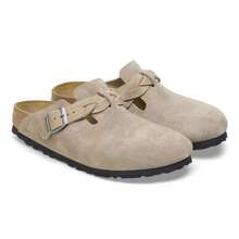 Birkenstock Boston Braided LEOI/LEVE Taupe - TAUPE - View 4