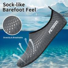 新款男士水鞋、女士水鞋、中性水鞋、沙滩鞋、溯溪鞋、凉鞋、户外游泳鞋、潜水鞋、防滑轻便涉水鞋浮潜鞋 - 灰色 - 查看 3