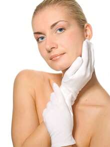 1/2/3/5/10/15Pairs White Gloves, Suitable For Eczema And Dry Hands - Breathable Work Gloves With Lining - Moisturizing SPA Soft Jewelry Inspection Gloves - Elastic Fit Cloth Gloves, Suitable For Most Women - Multicolor - View 3