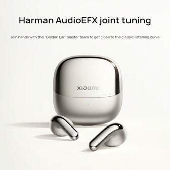 Xiaomi Buds5 Pro Magnetic Collision Color Sports Earphones, Air Conduction No Ear Canal Damage + Crazy Running Never Fall Cutting-Edge Technology, IP54 Waterproof & Sweatproof/Super Long Battery Life, Suitable For Marathon, Gold Color