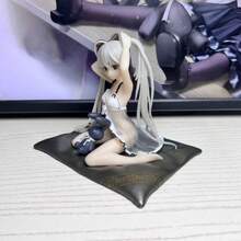 Figura de anime de niña conejito, adecuada para decoración de carro, decoración de carcasa de PC de animación 2D, regalo para estudiante niña