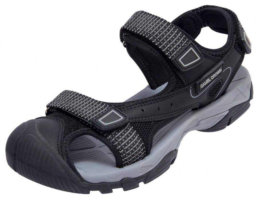 CAMEL CROWN Women's Waterproof Closed Toe Water Sandals Hiking Sandals Comfort Adjustable Athletic Outdoor Sandals For Summer Beach Hiker Trekking Camping