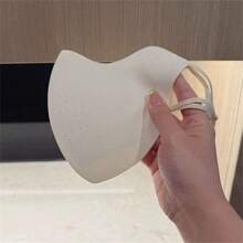 1pc The Brand-New Ice Silk Mask For Summer, A Thin And Three-Dimensional Sun Protection Face Mask With Ultraviolet Breathability And Sun Protection, Is Cute For Women