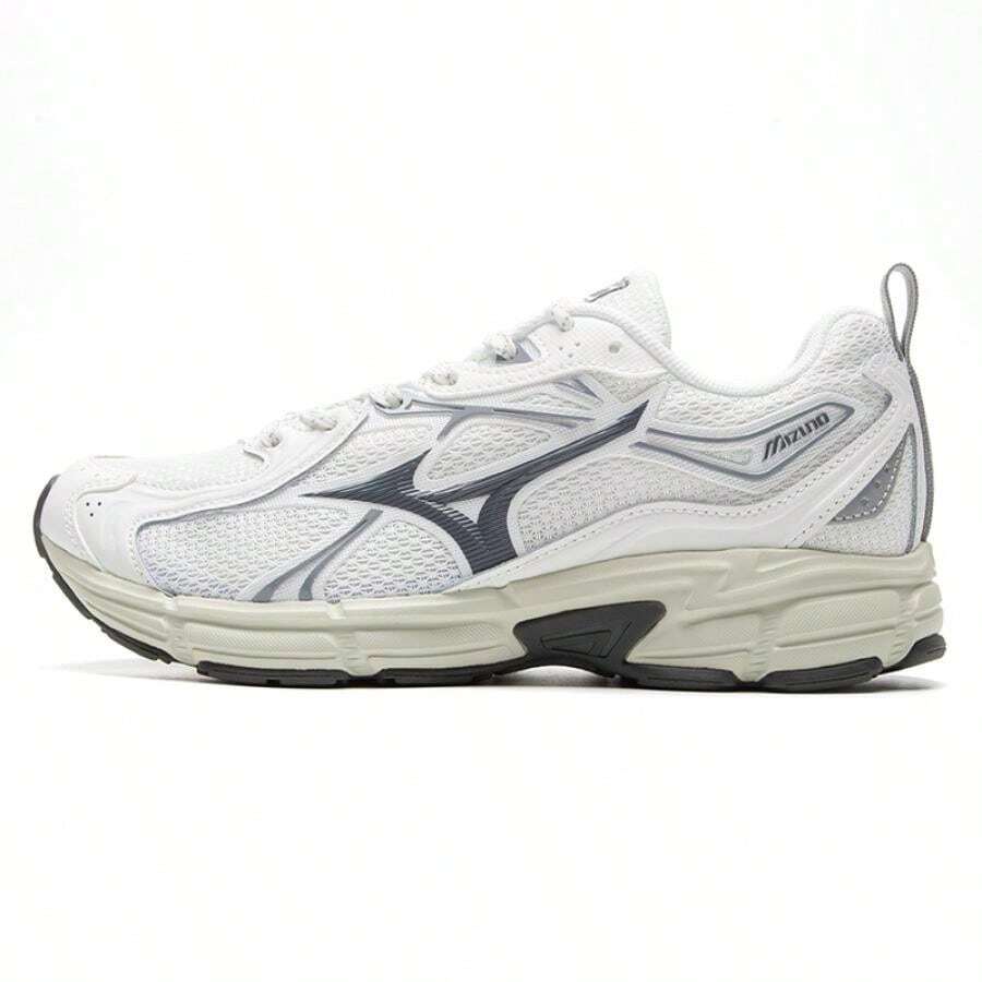 Mizuno SPEED 10S 跑步鞋，轻便减震，男女款，城市慢跑运动鞋，D1GH2406-03 - 白/深灰 - 查看 1