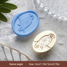1 Pc, Various Animal Series, Removable Wax Seal Heads, Deer/Cat/Dog/Squirrel/Hedgehog And Other Animals, Suitable For Envelope Letter Paper, Wedding Invitations, Parties, Wine Packaging, DIY Craft Seal Decoration, Gift Decoration, Graduation Parties, Anniversaries, Various Festive Gifts,Back To School,School Supplies