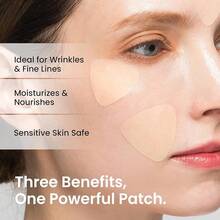 Advanced Wrinkle Patches 60ct Smile Line, Frown Line Wrinkle Patches Korean Skin Care Face Wrinkle Tape Overnight With Retinol & Collagen (Medium (Neck)) - Small (Face) - View 2