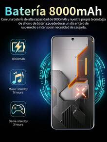 2025 teléfonos más baratos GT 20 pro Dimensity 9200+ 16+512 gb 5G/4G Teléfono pantalla grande de 7.3" Doble sim 72MP+108MP - Azul - Ver 4