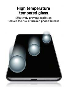 3pcs Ultra HD Tempered Glass Screen Protector, Compatible With OPPO/VIVO Phones, Waterproof, Anti-Scratch, Bubble-Free, Easy Installation Gift For Birthday, Family, Friends Phone Screen Protector, Phone Accessories