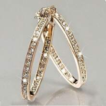 ​​10K+ Sold! Korean Luxe Ear Cuffs Crystal-Studded Minimalist Hoops (Insta-Worthy Stackable Ear Jewelry For Everyday Glam)​​
