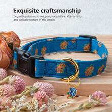 Pet Basic Dog Collars - Blue Rose - View 5