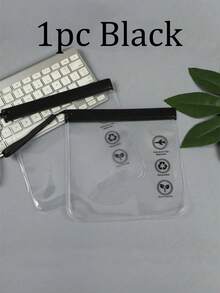 1/2/3pcs Clear Travel Toiletry Bag, Leak-Proof Airport Liquids Travel Bag With Hanging Rope,Airport Security Liquids Bags, Reusable Quart Size Travel Bag,Travel Accessories Makeup Bags, Waterproof Wash Bags Travel Essentials Vacation Summer Holiday Back To School - Multicolor - View 13