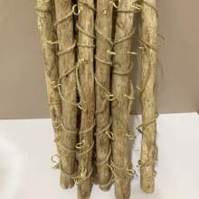 1 gancho de madeira estilo madeira flutuante, suporte de cabide decorativo pequeno e interessante, ganchos de galhos montados na parede, fácil instalação, fino acabamento, adequado para itens pequenos e chaves, acessórios de armazenamento de cozinha doméstica, gancho de pendurar prático