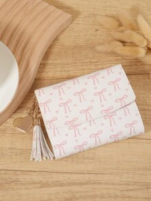 Ví nhỏ gấp đôi họa tiết nơ hồng tình yêu Ví bỏ túi nhỏ Ví gấp đôi mỏng dành cho nữ Nhẹ, di động, đựng thẻ tín dụng, Ví ngắn Thời trang hiện đại dễ thương Làm quà tặng sinh nhật, Giáng sinh, Kỷ niệm, Phụ nữ, Doanh nhân, Kỷ niệm, Giáng sinh, Ngày lễ tình nhân, Làm quà tặng sinh nhật, Làm quà tặng, Dành cho người yêu Dành cho phụ nữ, Dành cho các cô gái, Dành cho quý cô, Dành cho nữ, Túi đựng đồ dùng học tập cho ký túc xá trường học & Quay lại trường học - trắng - Xem 6
