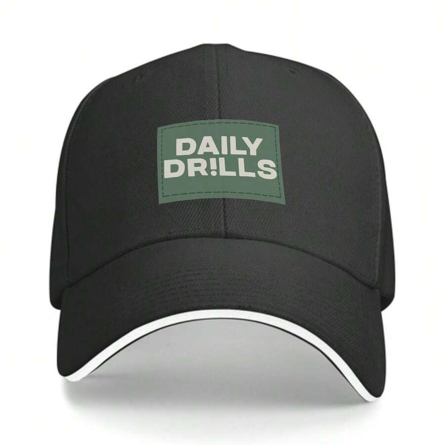 Baseball Cap Daily Drills Hat Golf Adjustable For Men Trucker Hat