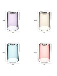 2pcs Magnetic Upside-Down Mouthwash Cup Transparent Simple Toothbrush Cup Household Wash Cup Wall-Mounted Brush Cup Storage Rack With Quick Design Magnetic Hanging Toothbrush Cup - Transparent Waterproof Bathroom Organizer For Wall-Mounted Storage, Modern Home Decor, Countertop Essentials, Small Space Solutions And Travel-Friendly Bathroom Accessories | Space-Saving Sanitation Holder For Sink Area, Wash Basin Units, Dormitory And RV Bathrooms - Multicolor - View 15