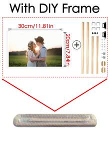 3Pcs Custom Big Size Poster, Custom Big Size Poster With DIY Frame Or Only Canvas As Gift For Coming Mother's Day, Customized Big Size Canvas Painting As Ideal Gift For Dear Mom, Personalized Big Size Canvas Hanging Printing For Coming Mother's Day/Father's Day, Customizable Canvas Prints With DIY Frame For Home Decor/Room Decor/Bedroom Decor/Bathroom Decor/Office/Graduation2025 Back To School School Supplies - Multicolor - View 17