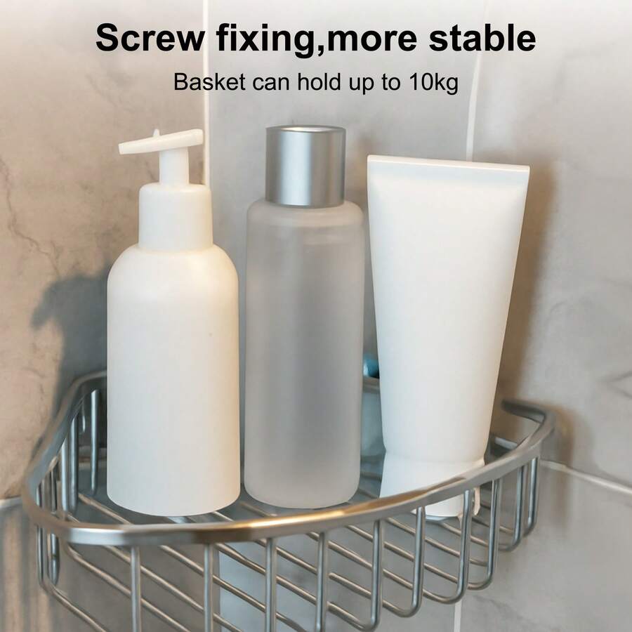 304 Corner Shower Caddy Stainless Steel Bathroom Shower Shelf Back To School - Variant - View 1