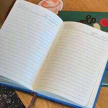 1pc/2pcs Cute Tomato Kitten Notepad A5 Schedule Planning Diary Thickened Notebook School Supplies, Back To School