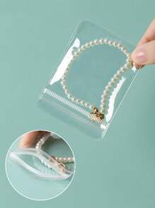 20 Sealed Jewelry Bags/1 84 Grid Transparent Plastic Storage Bag - Dustproof, Antioxidant Jewelry - Multi-Purpose Storage Bag For Necklaces, Bracelets, Rings, Earrings For Women Storage Organizer Travel Essentials Gift